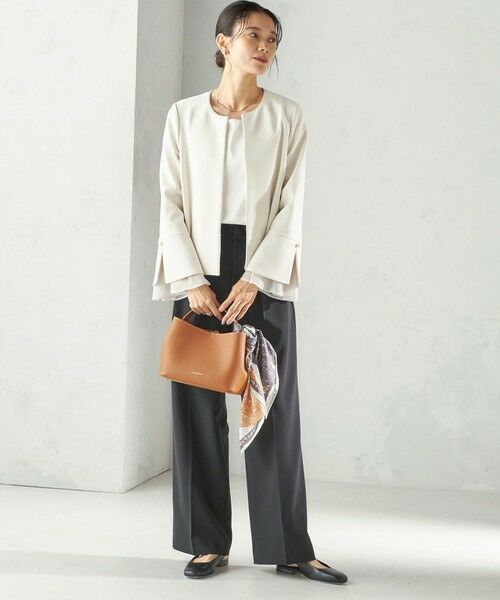 SHIPS / シップス マフラー・ショール・スヌード・ストール | 《予約》manipuri: 26SS スカーフ 65×65 | 詳細13