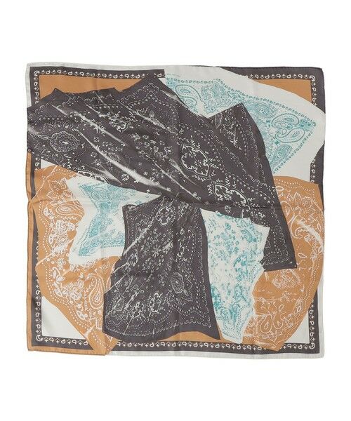 SHIPS / シップス マフラー・ショール・スヌード・ストール | 《予約》manipuri: 26SS スカーフ 65×65 | 詳細14