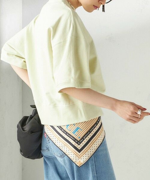 SHIPS / シップス マフラー・ショール・スヌード・ストール | 《予約》manipuri: 26SS スカーフ 65×65 | 詳細17