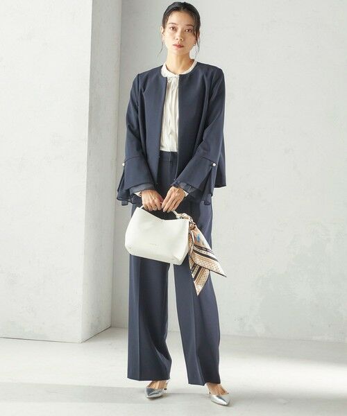 SHIPS / シップス マフラー・ショール・スヌード・ストール | 《予約》manipuri: 26SS スカーフ 65×65 | 詳細23