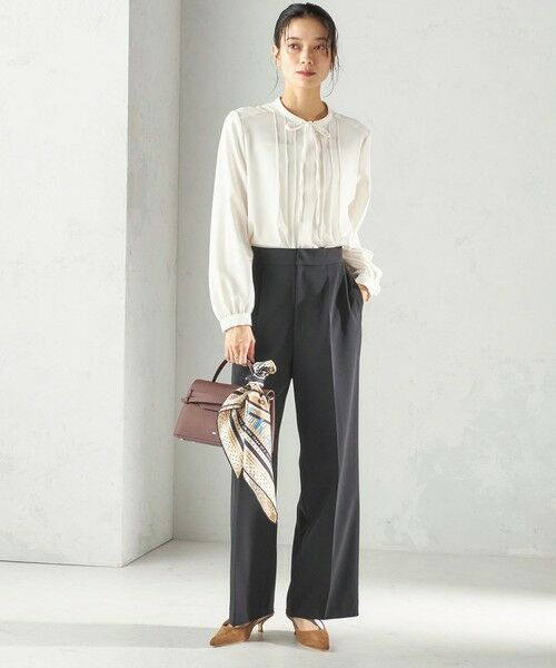 SHIPS / シップス マフラー・ショール・スヌード・ストール | 《予約》manipuri: 26SS スカーフ 65×65 | 詳細24