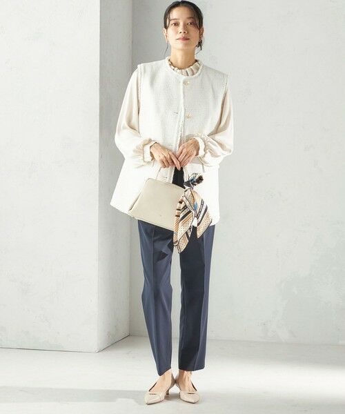 SHIPS / シップス マフラー・ショール・スヌード・ストール | 《予約》manipuri: 26SS スカーフ 65×65 | 詳細25