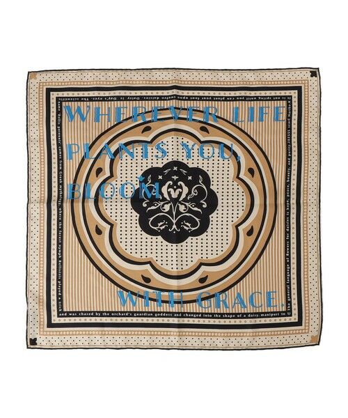 SHIPS / シップス マフラー・ショール・スヌード・ストール | 《予約》manipuri: 26SS スカーフ 65×65 | 詳細26