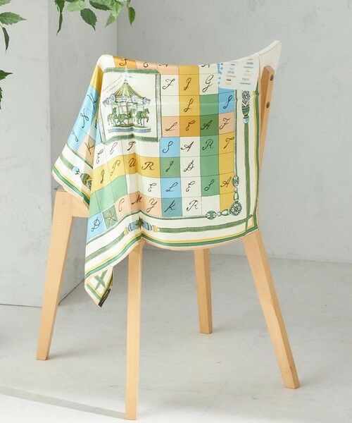 SHIPS / シップス マフラー・ショール・スヌード・ストール | 《予約》manipuri: 26SS スカーフ 65×65 | 詳細27