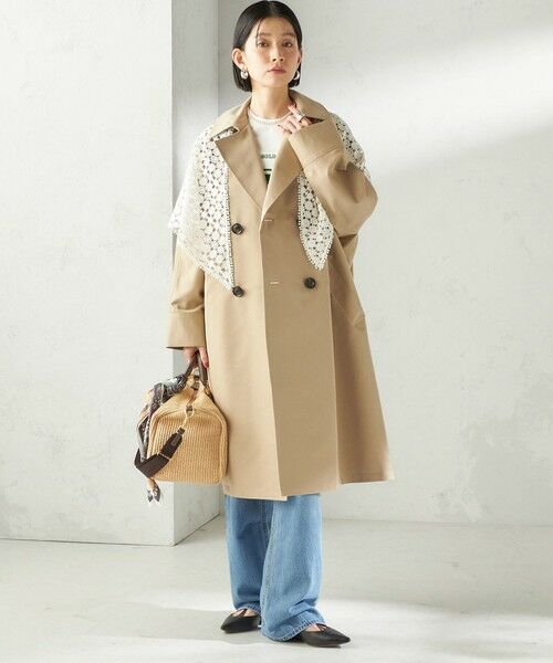 SHIPS / シップス バンダナ・スカーフ | 《予約》【SHIPS別注】BINDU: レース トライアングル スカーフ | 詳細3