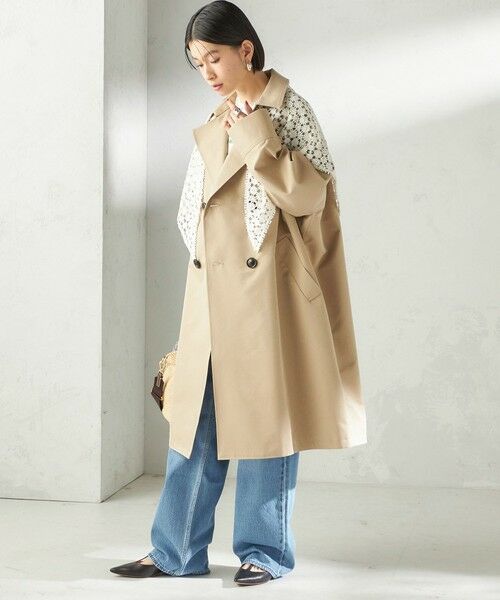 SHIPS / シップス バンダナ・スカーフ | 《予約》【SHIPS別注】BINDU: レース トライアングル スカーフ | 詳細4