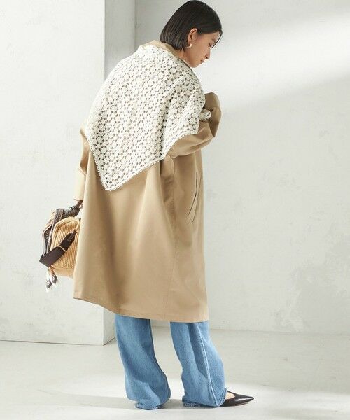 SHIPS / シップス バンダナ・スカーフ | 《予約》【SHIPS別注】BINDU: レース トライアングル スカーフ | 詳細6