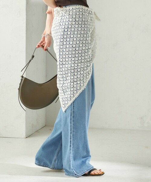 SHIPS / シップス バンダナ・スカーフ | 《予約》【SHIPS別注】BINDU: レース トライアングル スカーフ | 詳細15