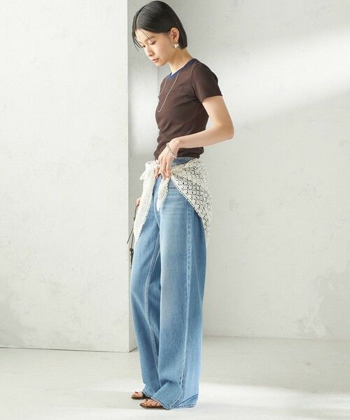 SHIPS / シップス バンダナ・スカーフ | 《予約》【SHIPS別注】BINDU: レース トライアングル スカーフ | 詳細17