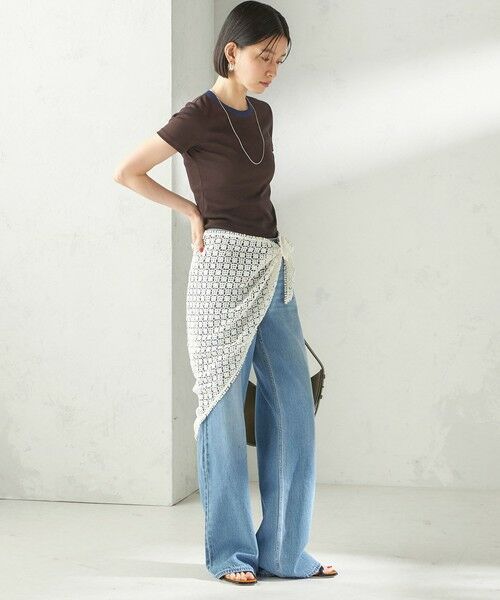 SHIPS / シップス バンダナ・スカーフ | 《予約》【SHIPS別注】BINDU: レース トライアングル スカーフ | 詳細19