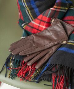カシミヤ ライニング レザー グローブ