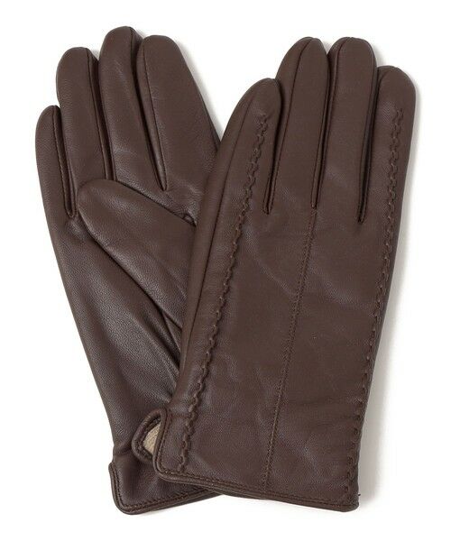 SHIPS / シップス 手袋 | カシミヤ ライニング レザー グローブ | 詳細1
