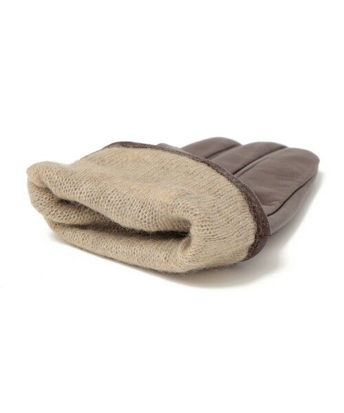 SHIPS / シップス 手袋 | カシミヤ ライニング レザー グローブ | 詳細6