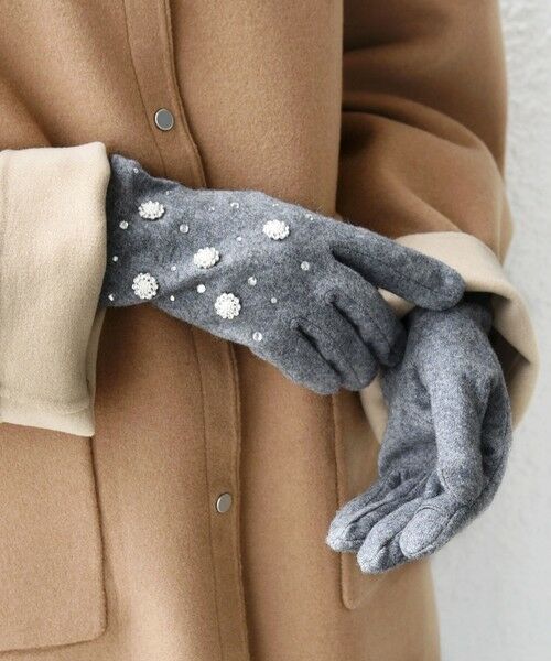 SHIPS / シップス 手袋 | ビジュー グローブ | 詳細2