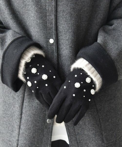 SHIPS / シップス 手袋 | ビジュー グローブ | 詳細10