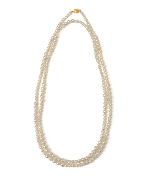 SHIPS / シップス ネックレス・ペンダント・チョーカー | 《予約》グラデーション ロング パールモチーフ ネックレス | 詳細4