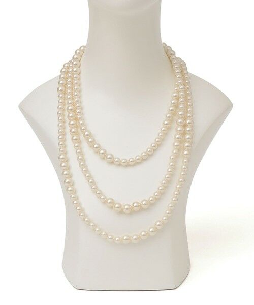 SHIPS / シップス ネックレス・ペンダント・チョーカー | 《予約》グラデーション ロング パールモチーフ ネックレス | 詳細7