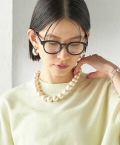 SHIPS / シップス ネックレス・ペンダント・チョーカー | 《予約》18mm玉 ショート パールモチーフ ネックレス