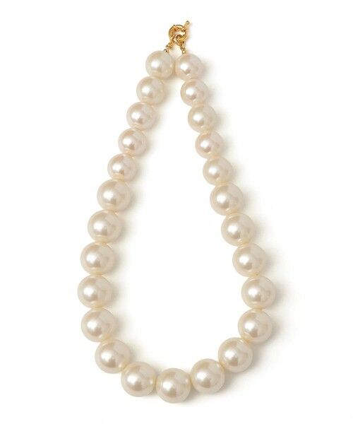 SHIPS / シップス ネックレス・ペンダント・チョーカー | 《予約》18mm玉 ショート パールモチーフ ネックレス | 詳細4