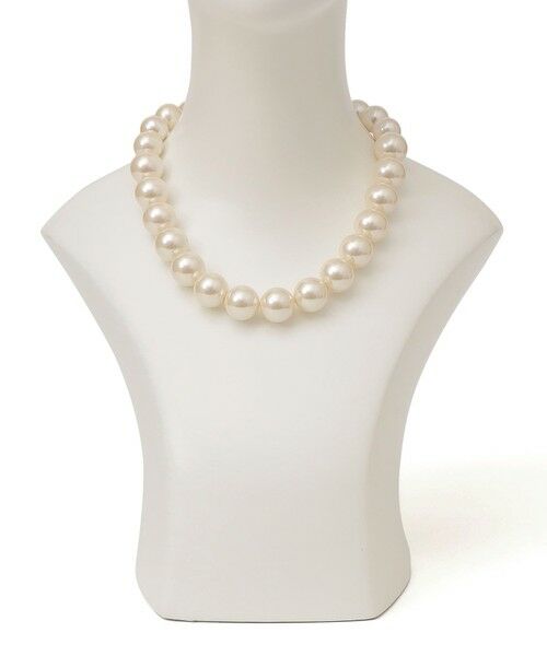 SHIPS / シップス ネックレス・ペンダント・チョーカー | 《予約》18mm玉 ショート パールモチーフ ネックレス | 詳細7