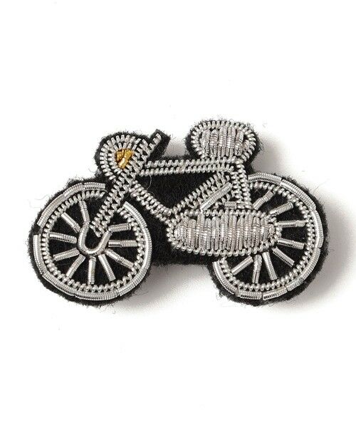 SHIPS / シップス ブローチ・コサージュ | ANATHA:刺繍 ブローチ（ペナント・乗り物）（サンドベージュ）