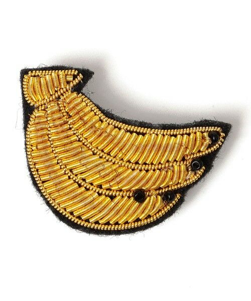 SHIPS / シップス ブローチ・コサージュ | ANATHA:刺繍 ブローチ（モチーフ MIX）（サンドベージュ）