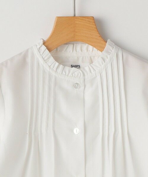 SHIPS / シップス シャツ・ブラウス | SHIPS KIDS:110〜130cm / セレモニー ボウタイ リボン ブラウス | 詳細4