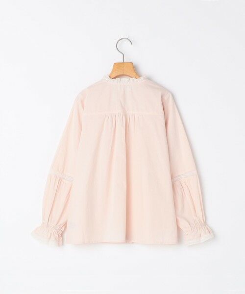 SHIPS / シップス シャツ・ブラウス | SHIPS KIDS:80〜90cm / ピンタック レース ブラウス | 詳細1