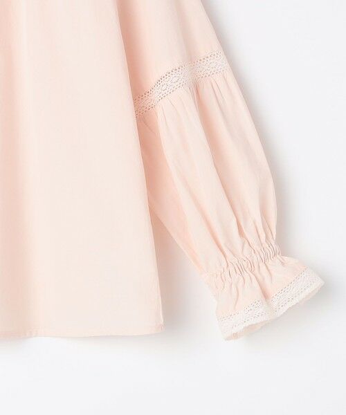 SHIPS / シップス シャツ・ブラウス | SHIPS KIDS:80〜90cm / ピンタック レース ブラウス | 詳細3