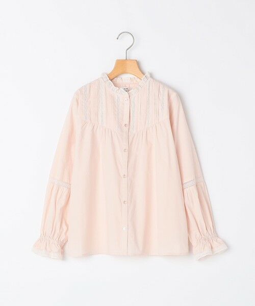 SHIPS / シップス シャツ・ブラウス | SHIPS KIDS:100〜130cm / ピンタック レース ブラウス | 詳細9