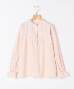 SHIPS / シップス シャツ・ブラウス | SHIPS KIDS:140〜150cm / ピンタック レース ブラウス
