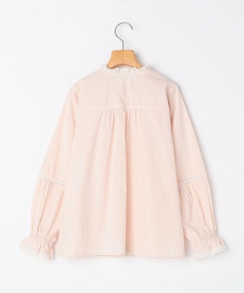 SHIPS / シップス シャツ・ブラウス | SHIPS KIDS:140〜150cm / ピンタック レース ブラウス | 詳細1