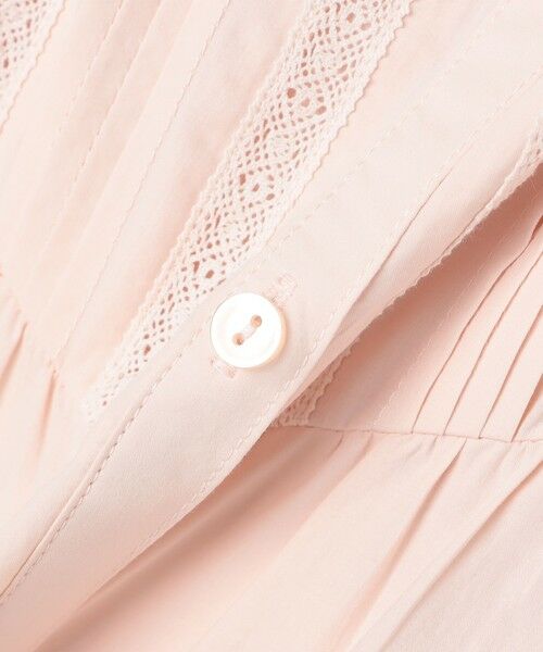 SHIPS / シップス シャツ・ブラウス | SHIPS KIDS:140〜150cm / ピンタック レース ブラウス | 詳細4