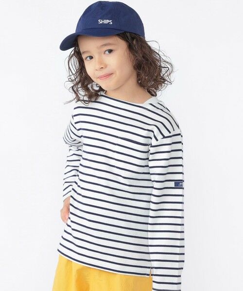 SHIPS / シップス カットソー | SHIPS KIDS:100〜130cm /ボーダー ロングスリーブTシャツ | 詳細1