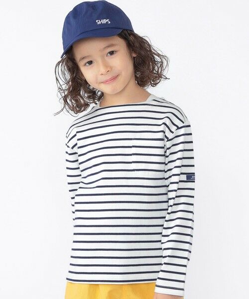 SHIPS / シップス カットソー | SHIPS KIDS:100〜130cm /ボーダー ロングスリーブTシャツ | 詳細3
