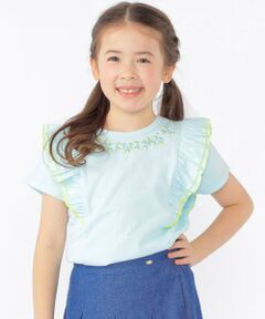 SHIPS / シップス Tシャツ | SHIPS KIDS:100〜130cm / ネックフラワー Tシャツ