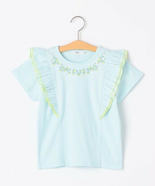 SHIPS / シップス Tシャツ | SHIPS KIDS:100〜130cm / ネックフラワー Tシャツ | 詳細21