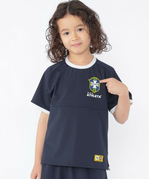 SHIPS / シップス Tシャツ | 【SHIPS KIDS別注】ATHLETA:100〜125cm /メッシュ Tシャツ | 詳細18