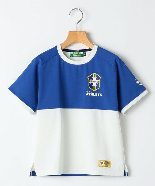 SHIPS / シップス Tシャツ | 【SHIPS KIDS別注】ATHLETA:130〜170cm /メッシュ Tシャツ（ホワイト系）