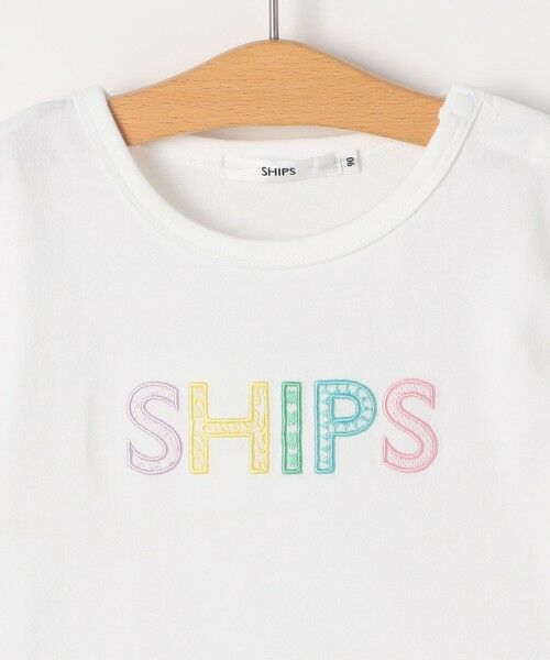SHIPS / シップス Tシャツ | SHIPS KIDS:80〜90cm / SHIPS 半袖 ロゴ Tシャツ | 詳細4