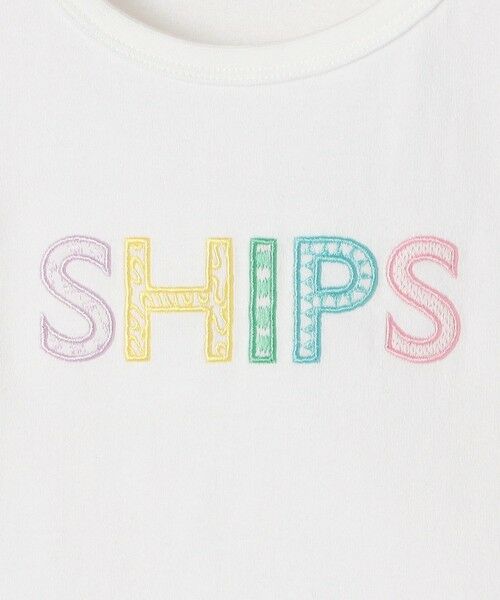 SHIPS / シップス Tシャツ | SHIPS KIDS:80〜90cm / SHIPS 半袖 ロゴ Tシャツ | 詳細7