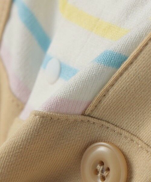 SHIPS / シップス ロンパース | SHIPS KIDS:70〜80cm / フェイク サスペンダー ロンパース | 詳細2