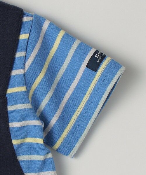 SHIPS / シップス ロンパース | SHIPS KIDS:70〜80cm / フェイク サスペンダー ロンパース | 詳細5