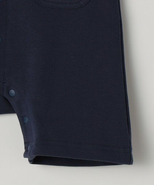 SHIPS / シップス ロンパース | SHIPS KIDS:70〜80cm / フェイク サスペンダー ロンパース | 詳細6