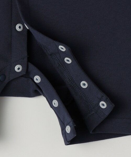 SHIPS / シップス ロンパース | SHIPS KIDS:70〜80cm / フェイク サスペンダー ロンパース | 詳細7