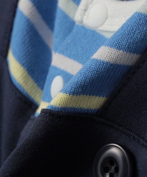 SHIPS / シップス ロンパース | SHIPS KIDS:70〜80cm / フェイク サスペンダー ロンパース | 詳細9