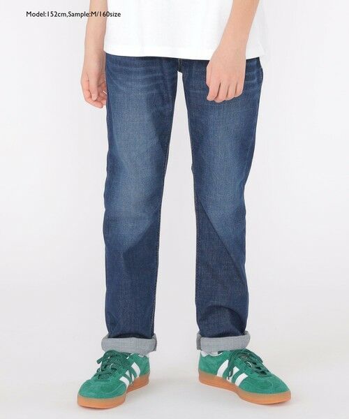 SHIPS / シップス その他パンツ | Lee:100〜160cm / リブ ストレッチ テーパード デニム | 詳細2