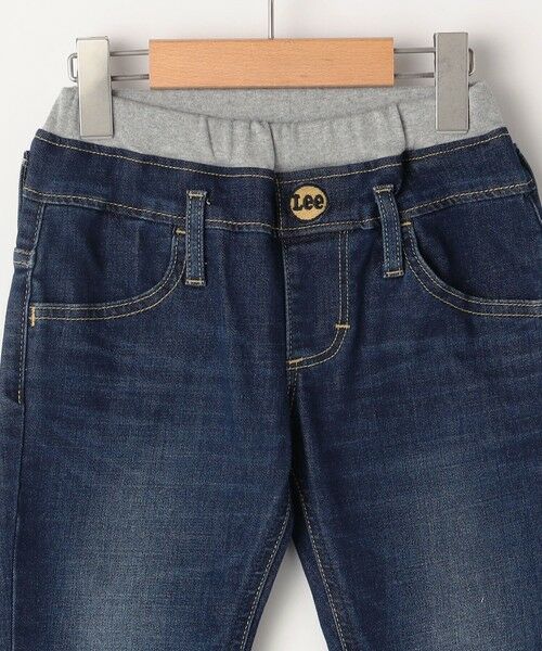 SHIPS / シップス その他パンツ | Lee:100〜160cm / リブ ストレッチ テーパード デニム | 詳細7