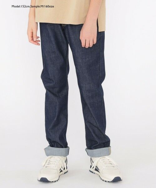 SHIPS / シップス その他パンツ | Lee:100〜160cm / リブ ストレッチ テーパード デニム | 詳細22