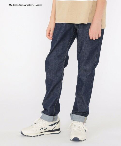 SHIPS / シップス その他パンツ | Lee:100〜160cm / リブ ストレッチ テーパード デニム | 詳細23